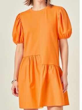 knee length dresses for ladies Iris Guipure Lace Mini Dress – English Factory main image 1
